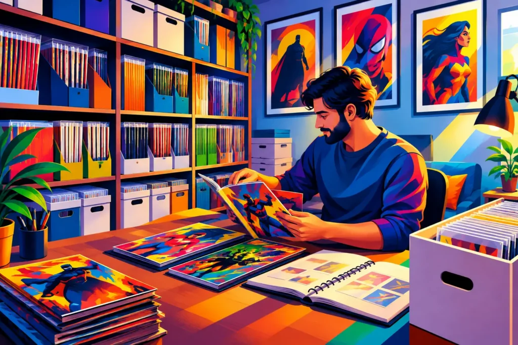 Como organizar coleção de quadrinhos sem caos