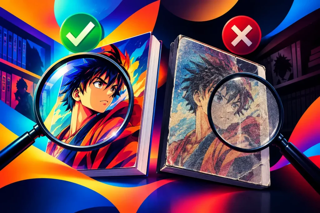 Como identificar mangá falso antes de colecionar
